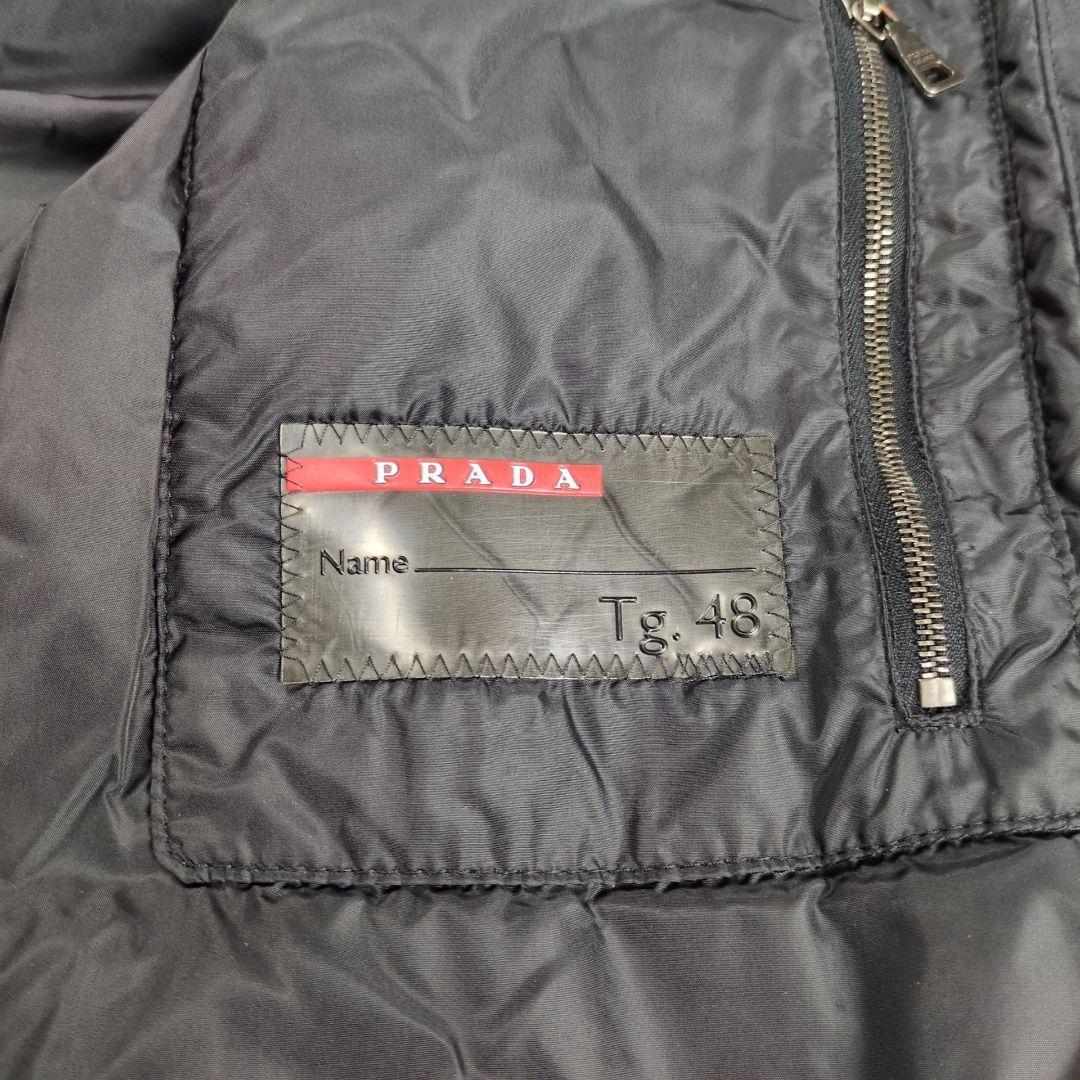 希少】PRADA SPORT ハイネック ジップアップ 中綿 ジャケット - メルカリ