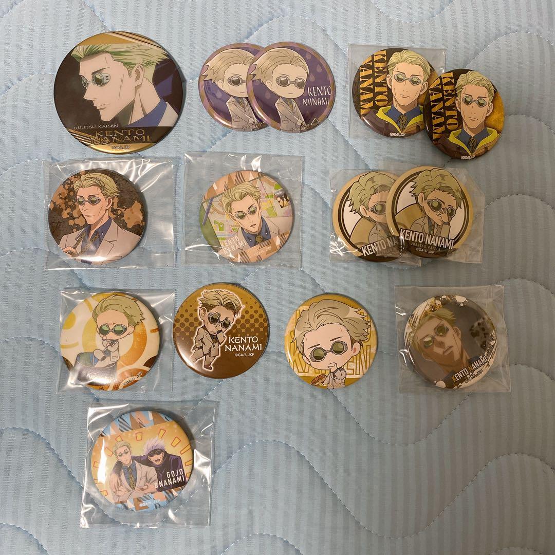 呪術廻戦 七海建人 グッズ 缶バッジ アクスタ アクリルスタンド 津田健次郎