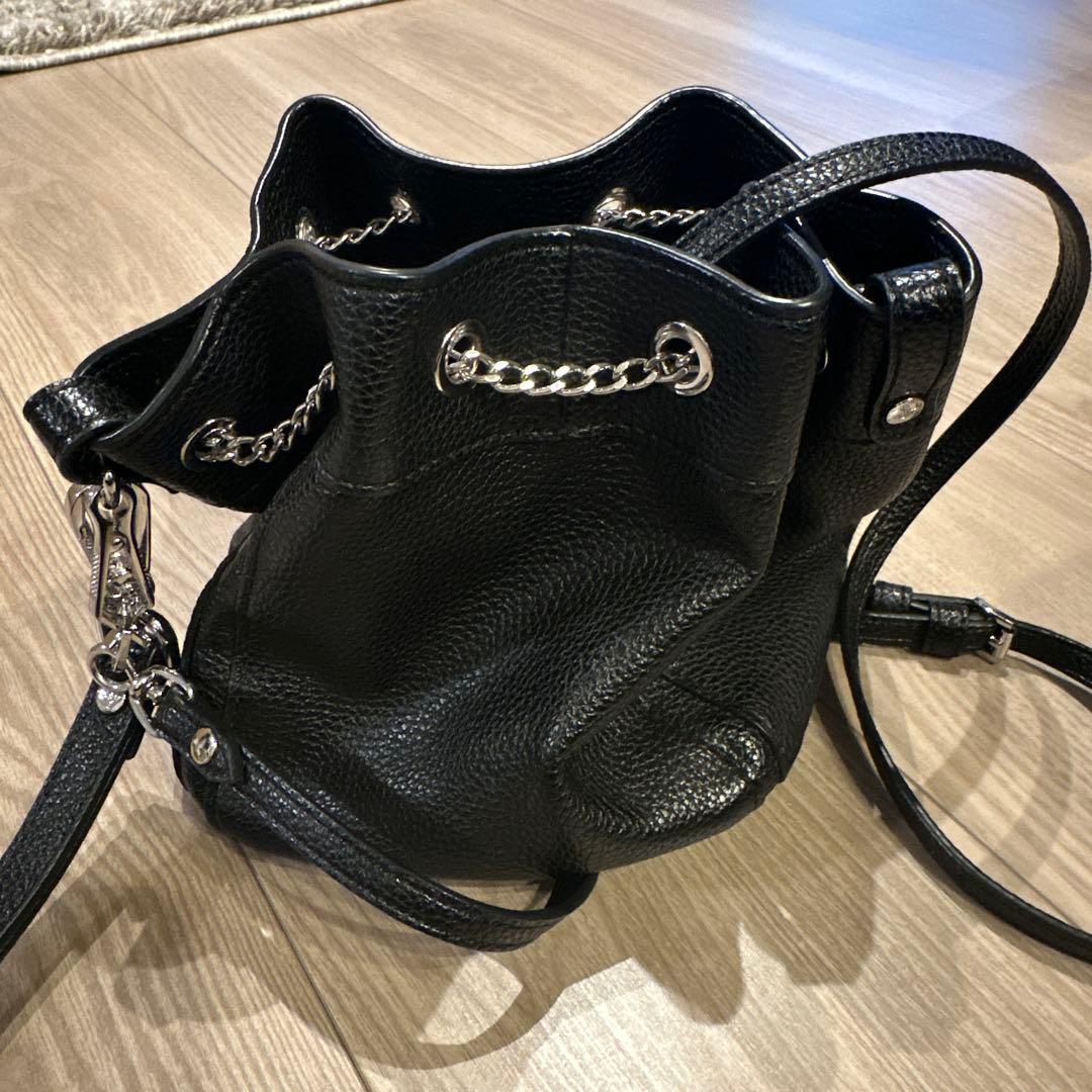 Vivienne Westwood バケツ型ショルダーバッグ ブラック - メルカリ