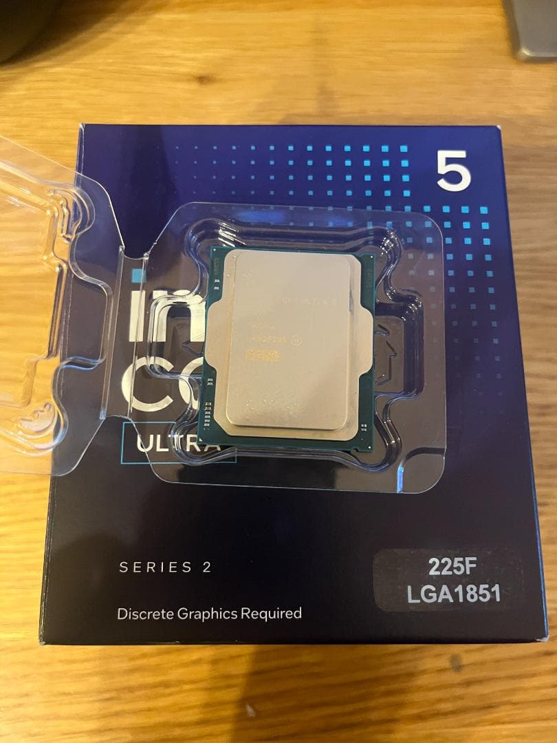 Intel Core Ultra 5 225F BOX 中古美品 短期間使用のみ Intel 〔中古〕Core Ultra5 225F BOX（中古保証1ヶ月間） | パソコン