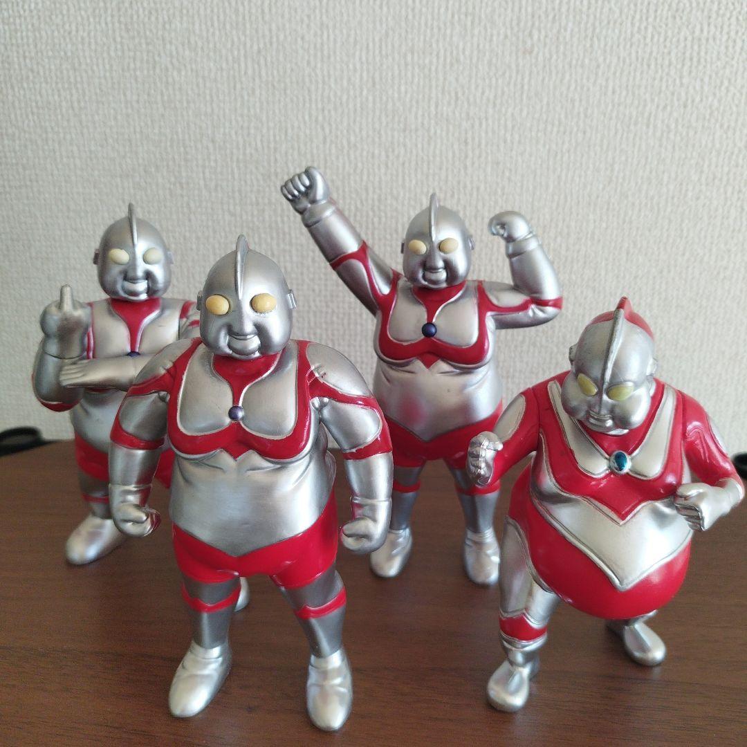 人気　可愛い　チームデブトラマン　ぽっちゃり　特撮　ソフビ