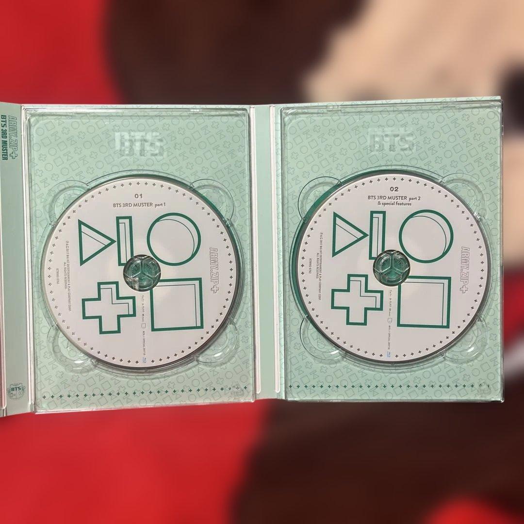 BTS 3RD MUSTER ARMY ZIP+ Blu-ray V テテ - メルカリ