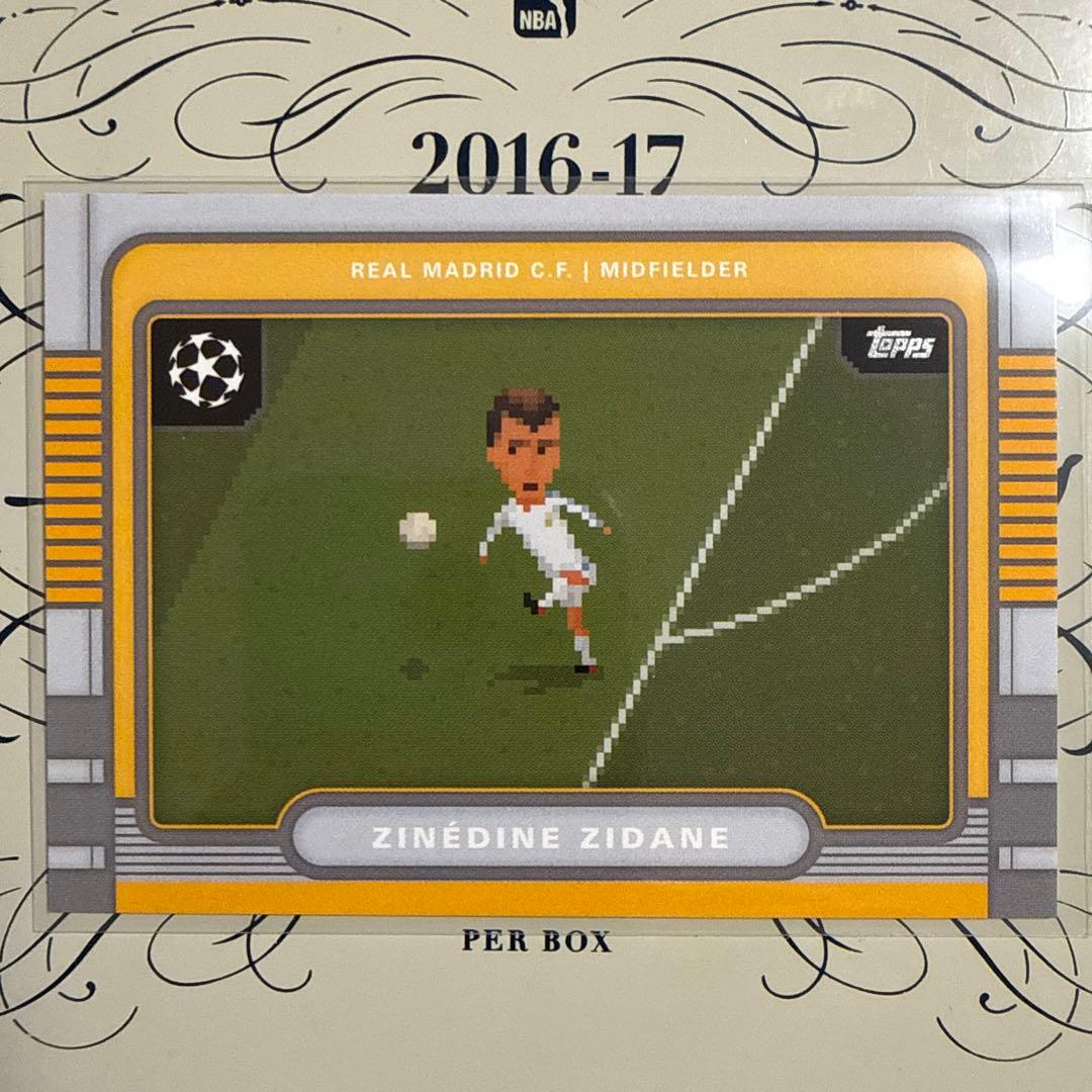 ジネディーヌ ジダン Topps UCC Flagship インサート - メルカリ