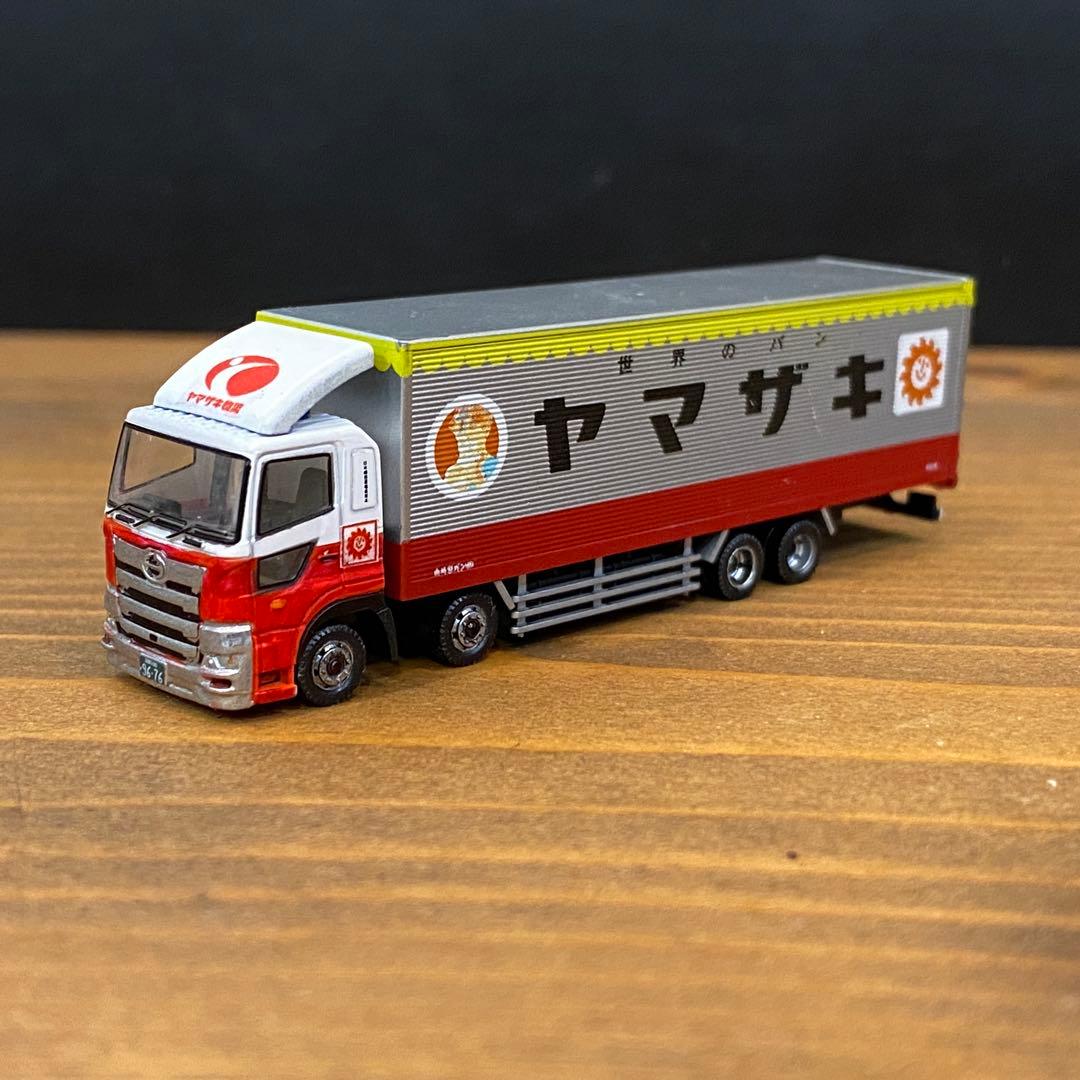 トラックコレクション ヤマザキ物流2台 新型プロフィアなど加工品 山﨑