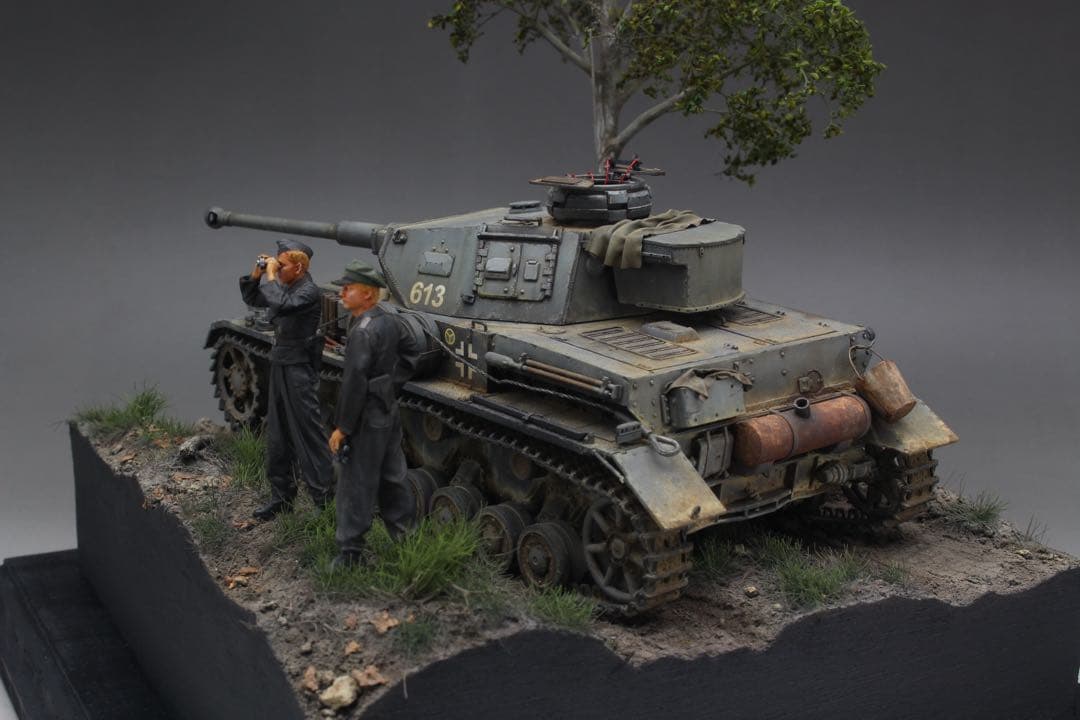 1/35 Ⅳ号戦車 G型 ドラゴン ジオラマ プラモデル 模型 - メルカリ