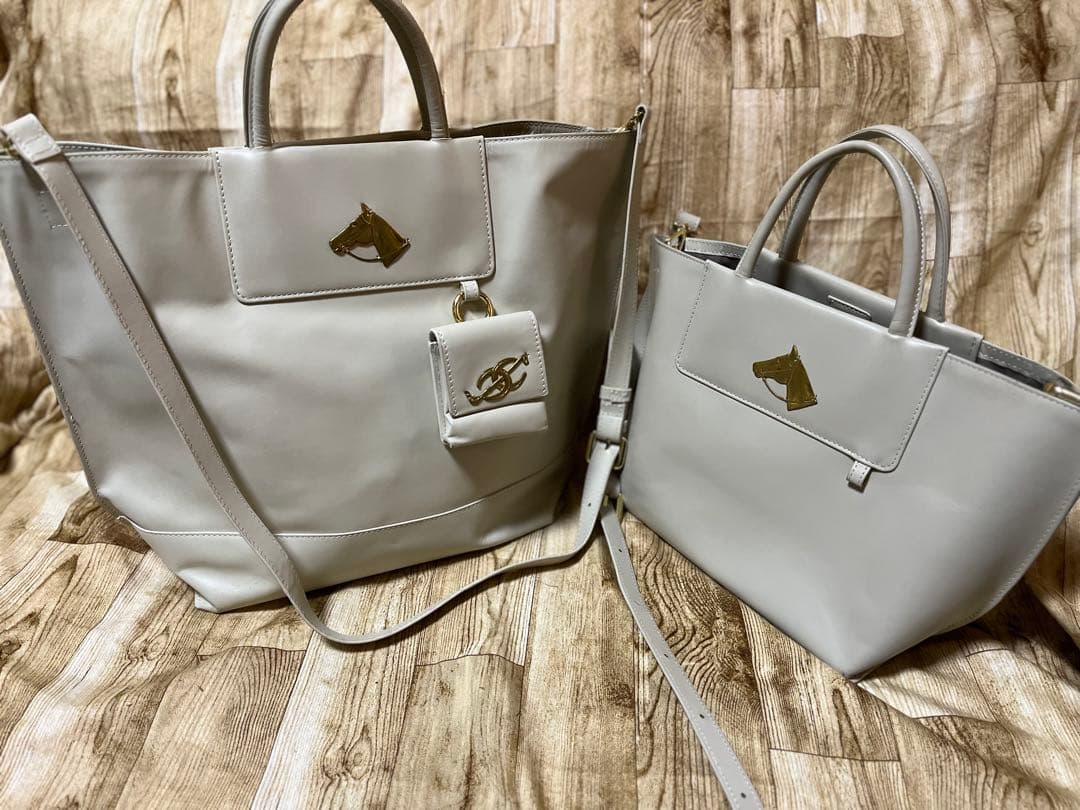 正規品ブルックリンear総レザー2wayバッグ2点で。L43cmとM35中古良好 リュック レディース おしゃれ 牛革 2way 日本製 HALEINE ブランド A4