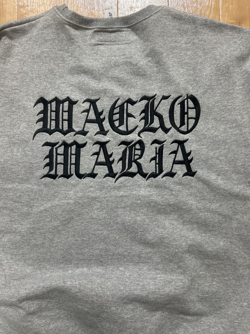 WACKO MARIA スカルプリント スウェット グレー WACKO グレー