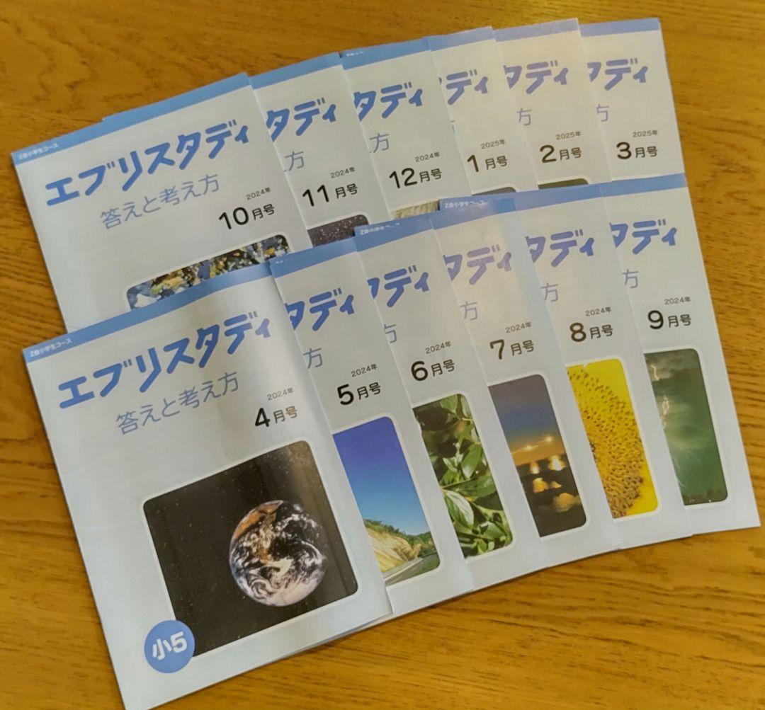 Z会 小5 エブリスタディ 2024年4月-2025年3月 最新版