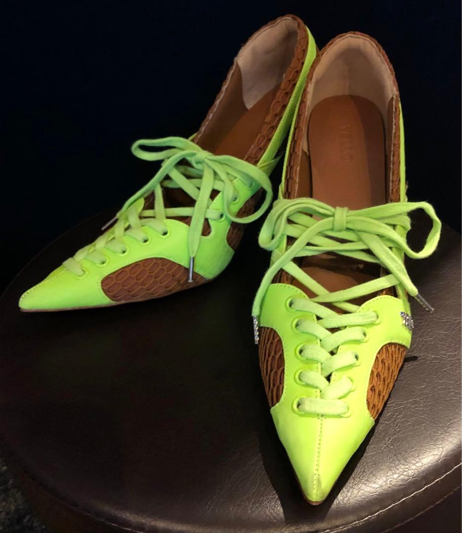 YELLO ミュール スニーカーミュール L size 値下げしました！ Yellow boots - 【人気完売品】YELLO スニーカーミュール/ヒールの通販