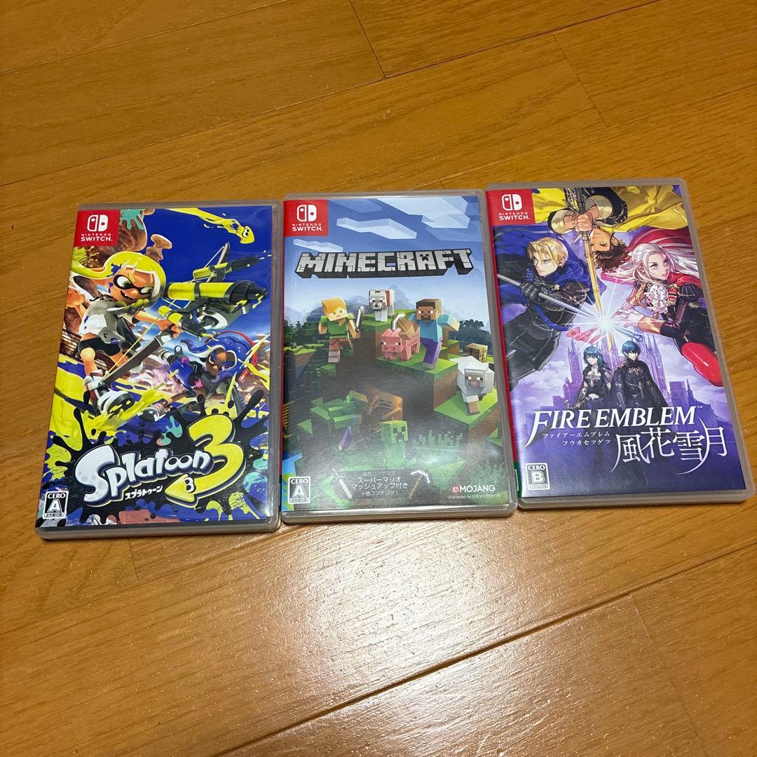 Splatoon3, Fire Emblem風花雪月, Minecraftセット 正直な考え時間：ファイアーエムブレム風花雪月シリーズのNintendo