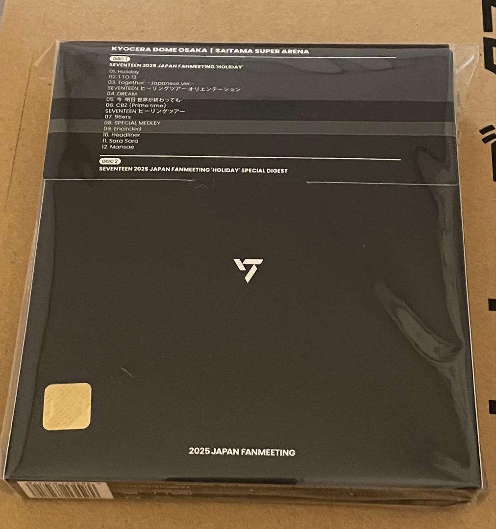 SEVENTEEN HOLIDAY DVD ファンミ 新品未開封 Blu-ray - メルカリ