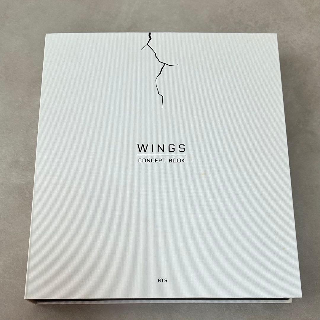 BTS WINGS CONCEPT BOOK - メルカリ