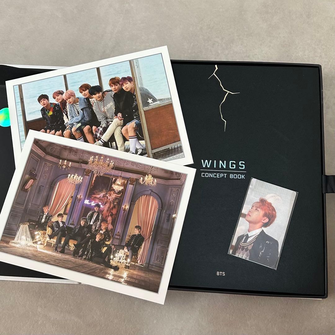 BTS WINGS CONCEPT BOOK - メルカリ