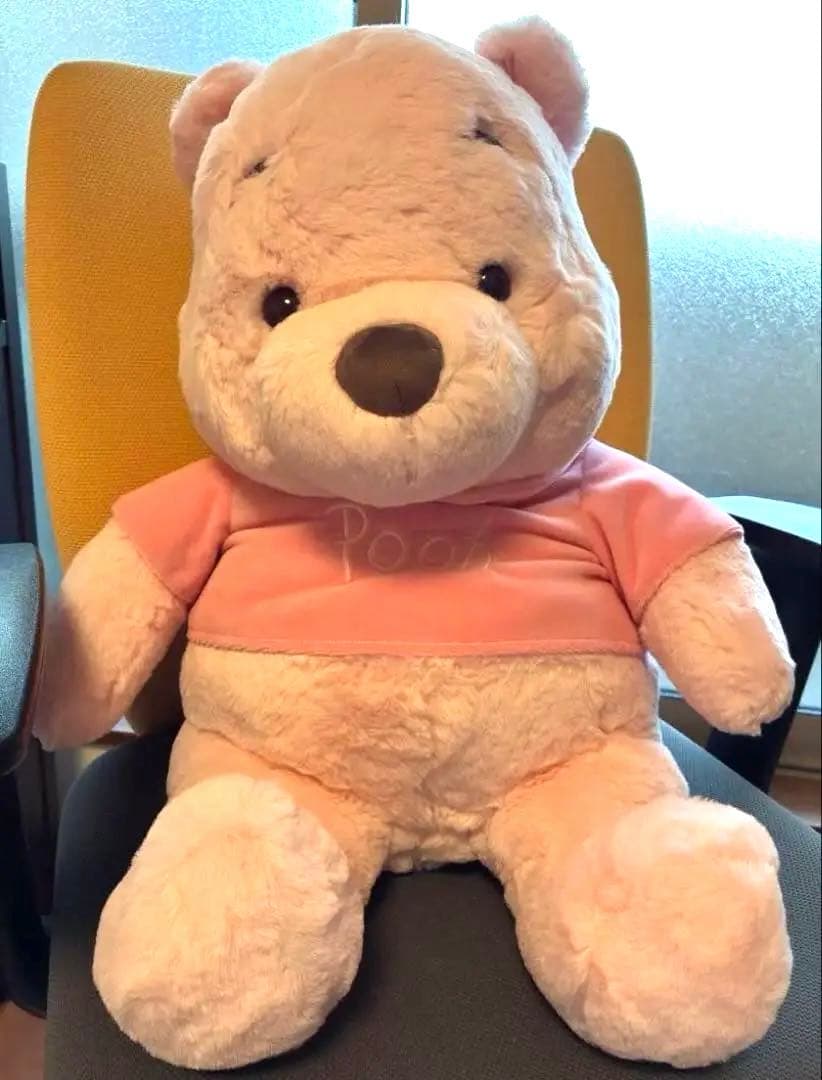 桜プーさん ぬいぐるみ 特大 初代 スーパーBIG 希少 レア - メルカリ