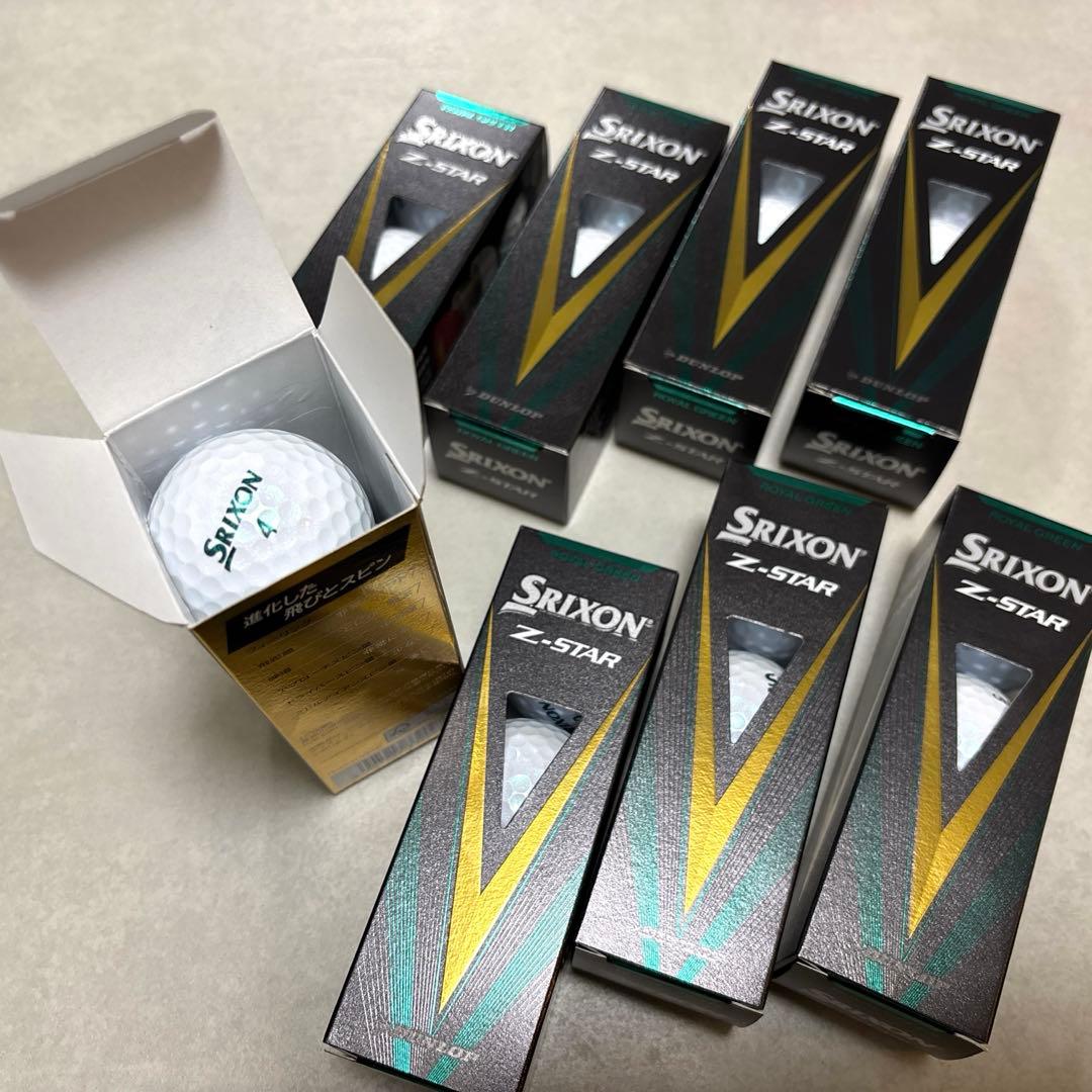値引きタイム】Srixon Z-STAR ロイヤルグリーン24個 新品未使用 - メルカリ