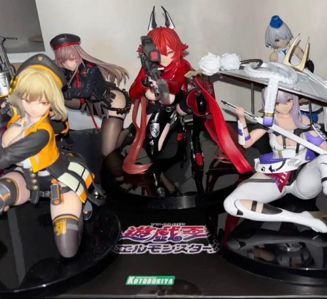 NIKKE 一番くじ フィギュア レッドフード 紅蓮 ラピ アニス ユニ