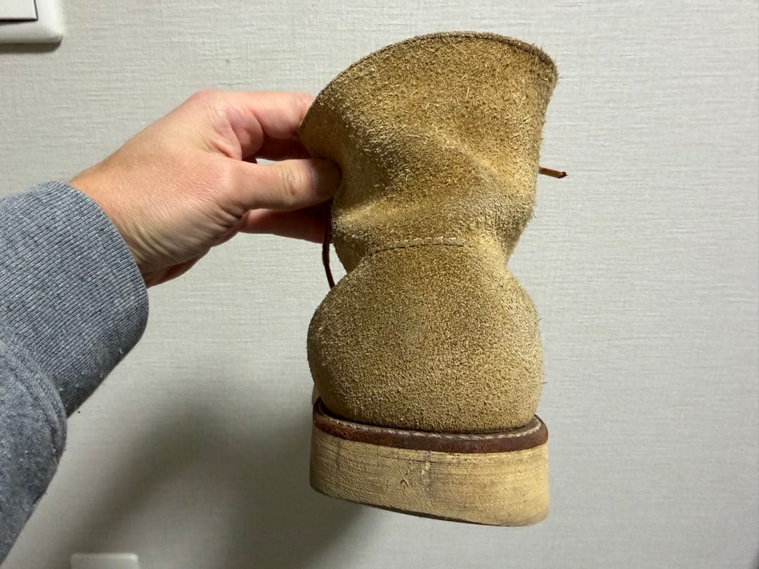 レッドウィング 8167 スエード プレーントゥ 8E 四角犬タグ - メルカリ