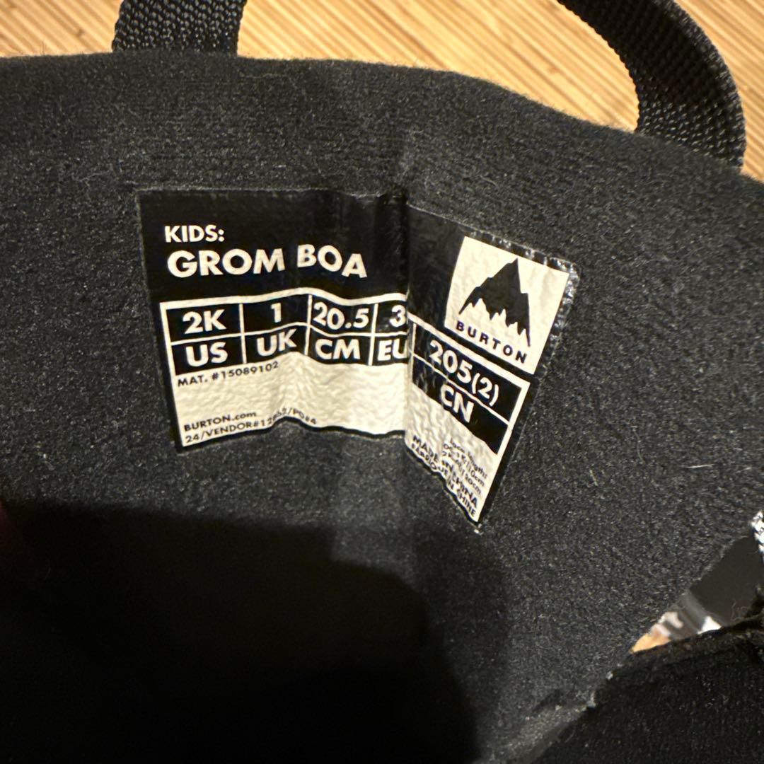 BURTON GROM BOA スノーボードブーツ 20.5cm