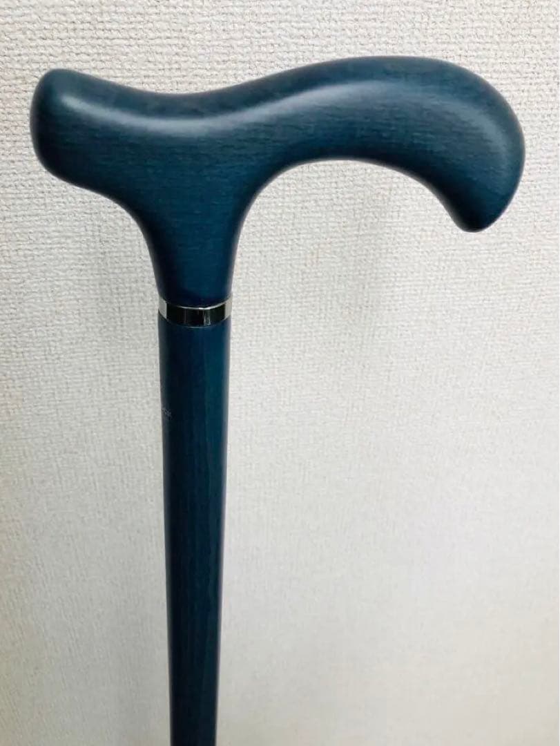 木製杖　ドイツ製　青色ステッキ　男性用 楽天市場】杖 ステッキ 木製 ストレート 一本杖 ドイツ製 男性 高級