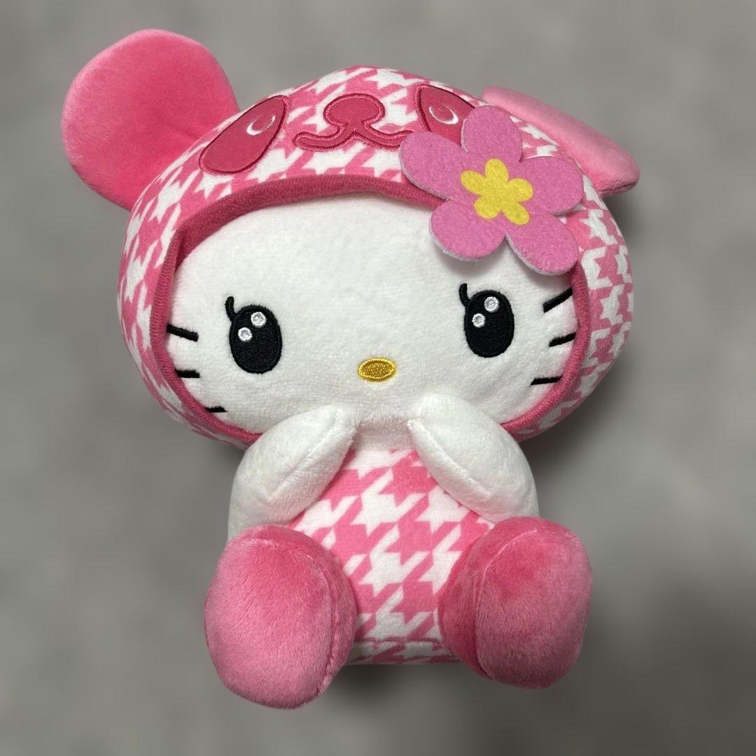 ハローキティ パンダ ぬいぐるみ キティちゃん ときめく平成BIG - メルカリ