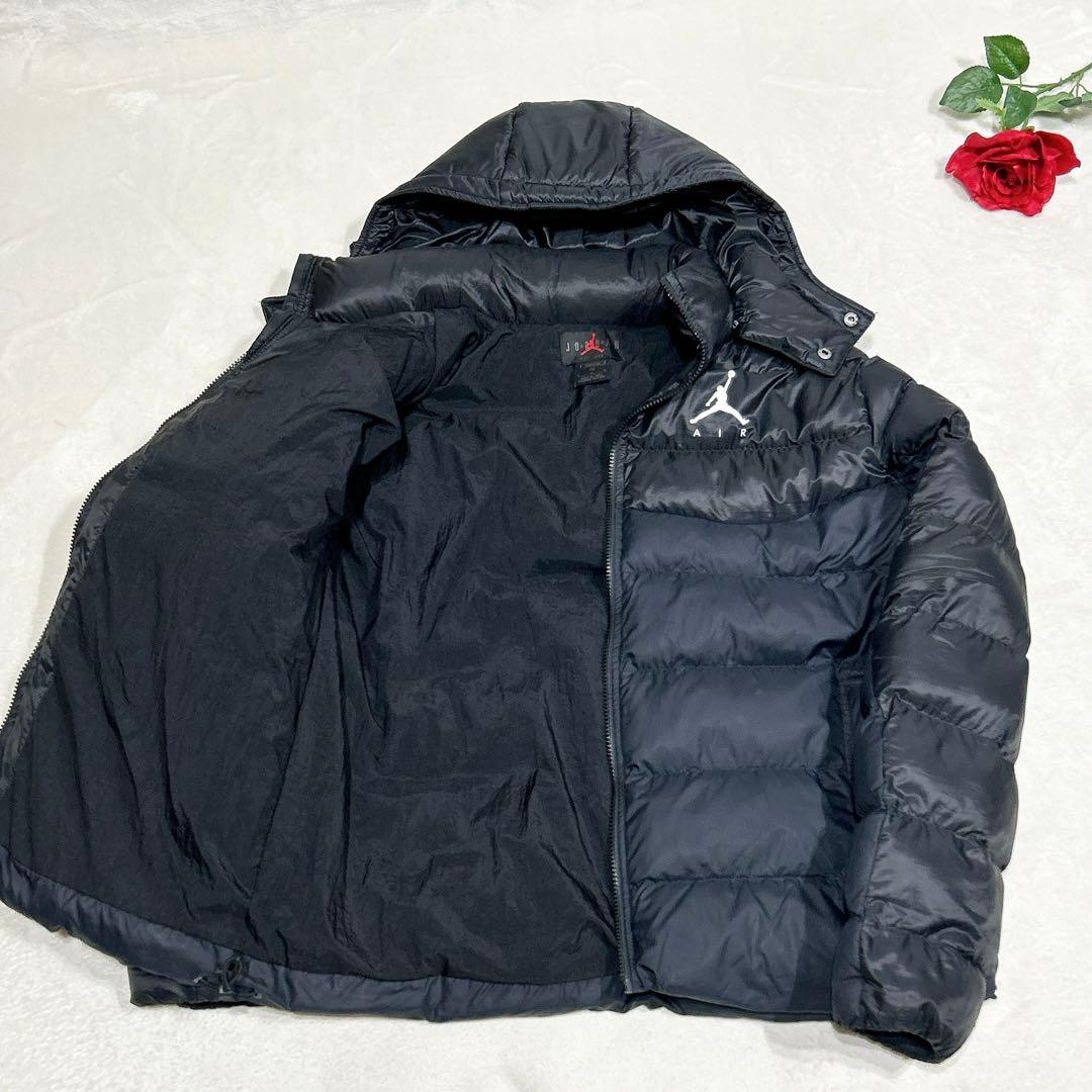 未使用級美品✨ NIKE エアジョーダン ダウンジャケット L ブラック 黒