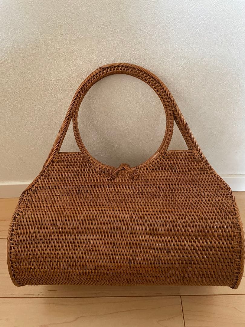 新品未使用】ASHITABA バリ かごバッグ - メルカリ