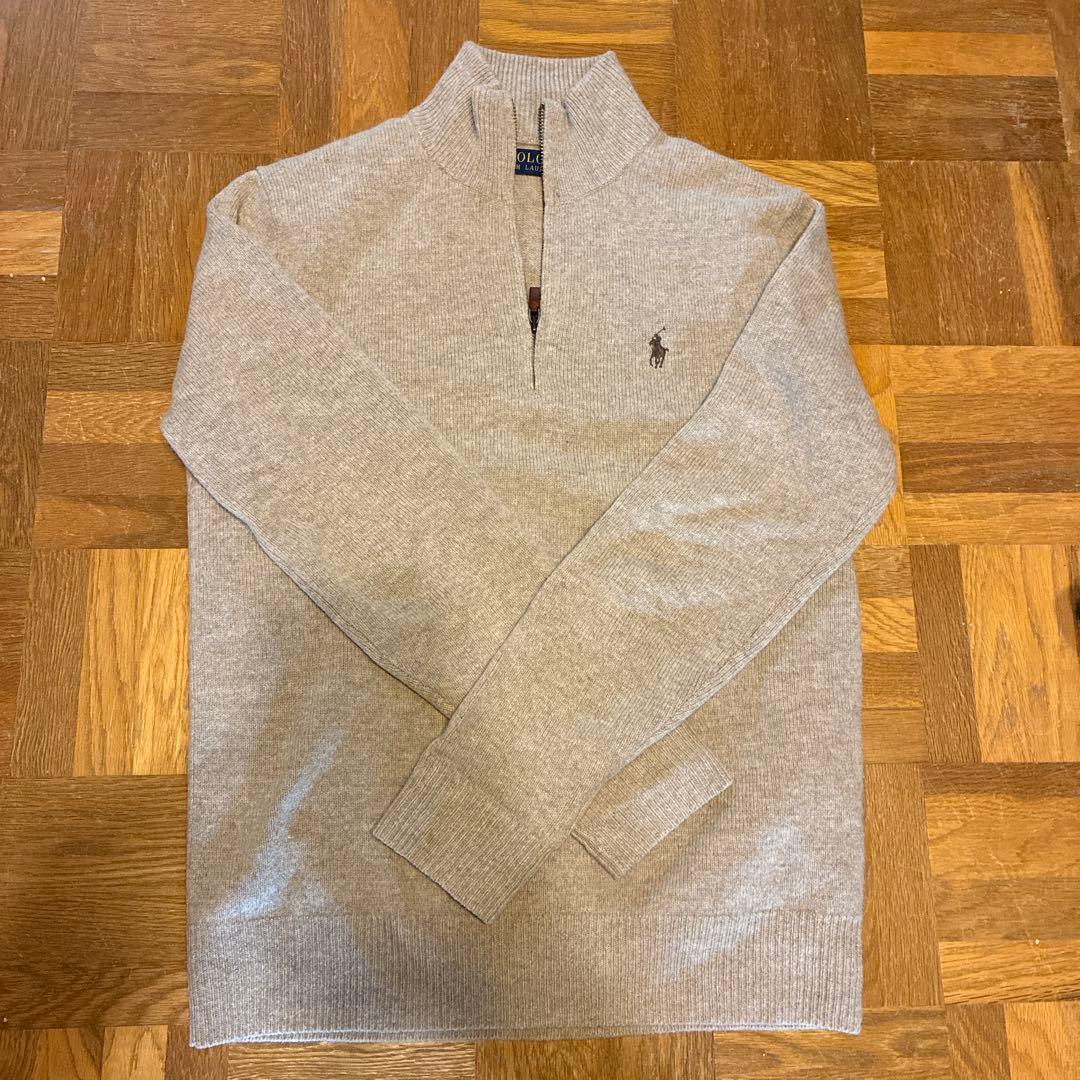 Polo Ralph Lauren. ウール ハーフジップ xs - メルカリ
