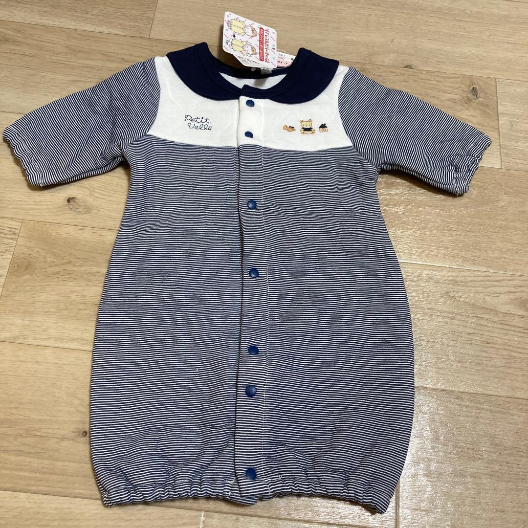 ファミリア風 ロンパース 50〜60 新生児 新品 - メルカリ