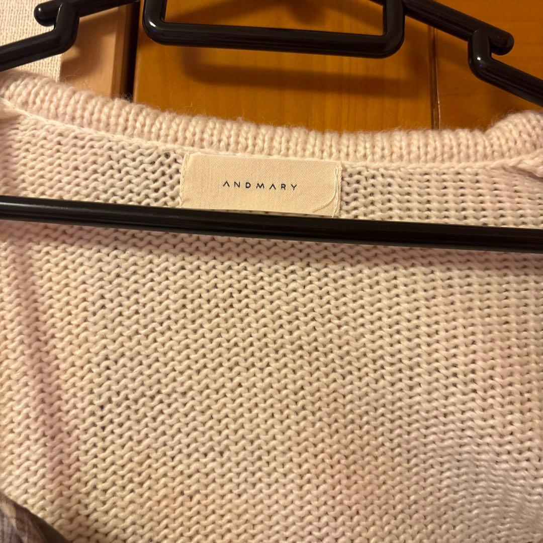 andmary Tyla ribbon set tops ブラウン - メルカリ