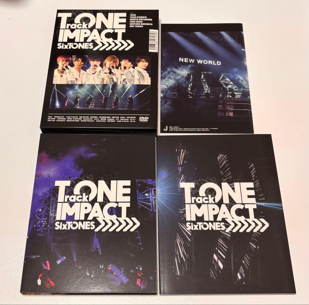 SixTONES TrackONE -IMPACT- 初回盤 DVD2枚組 - メルカリ
