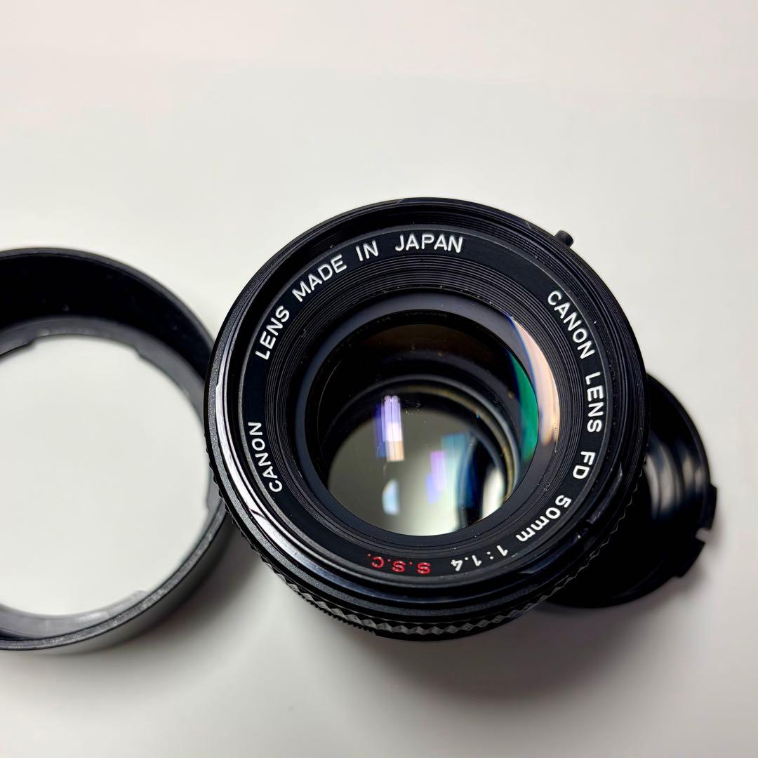 CANON FD 50mm f/1.4 S.S.C. レンズ - メルカリ