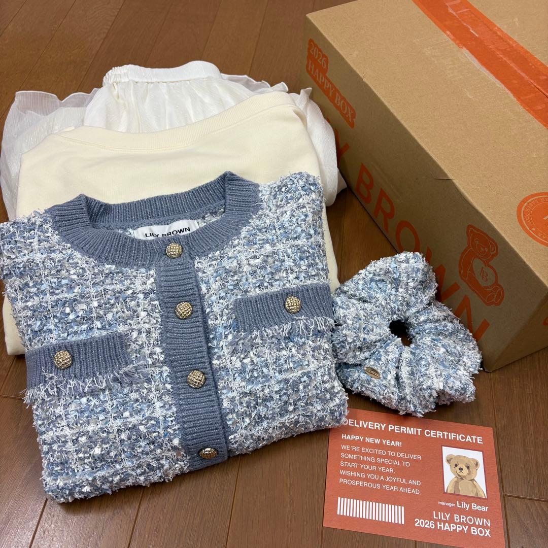LILY BROWNリリーブラウン福袋2026 4点セット - メルカリ