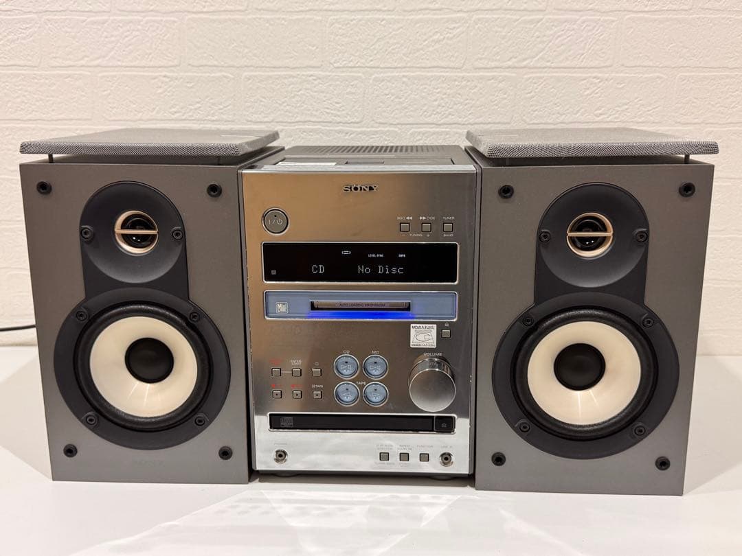 【レア・完動品】 SONY CMT-J3MD メタリック調　《手渡し可能》