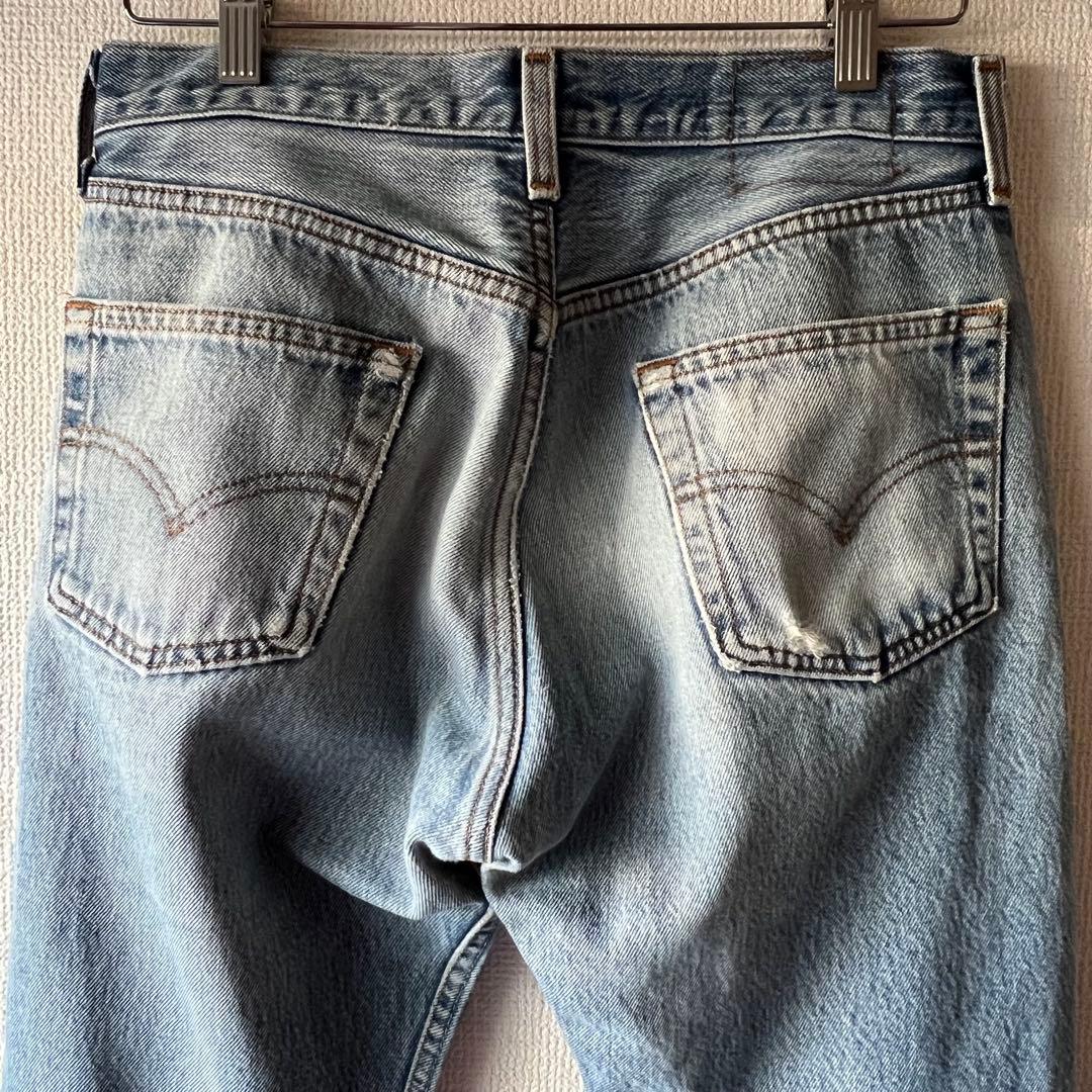 90s USA製 Levi's 501 ゴールデンサイズ ダメージ グランジ - メルカリ