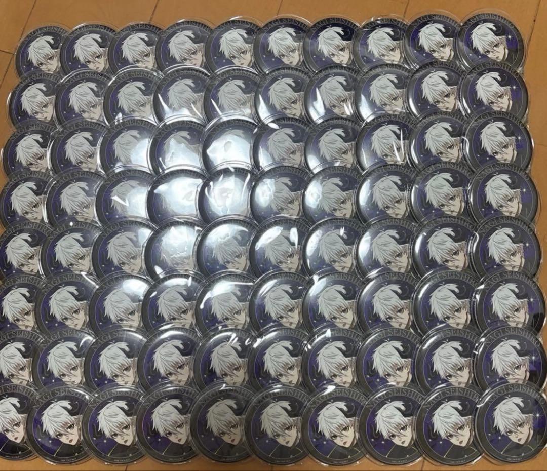 ブルーロック ファボテリア 天使と悪魔 缶バッジ 悪魔 凪誠士郎 80点