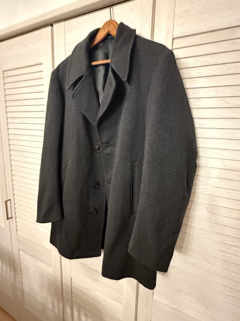 MARTIN MARGIELA コムデギャルソン Wネーム ウールコート - メルカリ