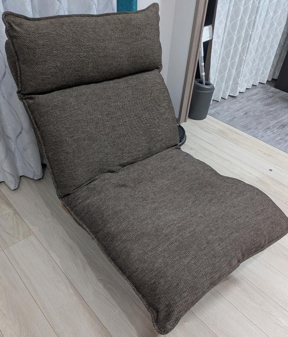 無印良品　ハイバックリクライニングソファ　１シーター　ポリエステル平織ブラウン ハイバックリクライニングソファ 1シーター ポリエステル平織 | 無印良品