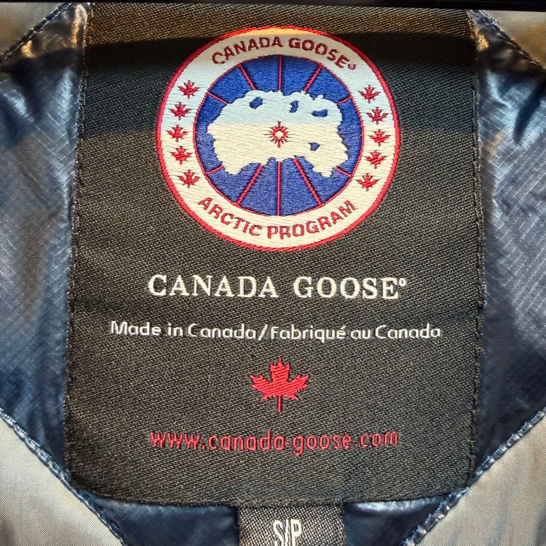 美品】カナダグース ハイブリッジ ライトベスト ネイビー S（日本M相当