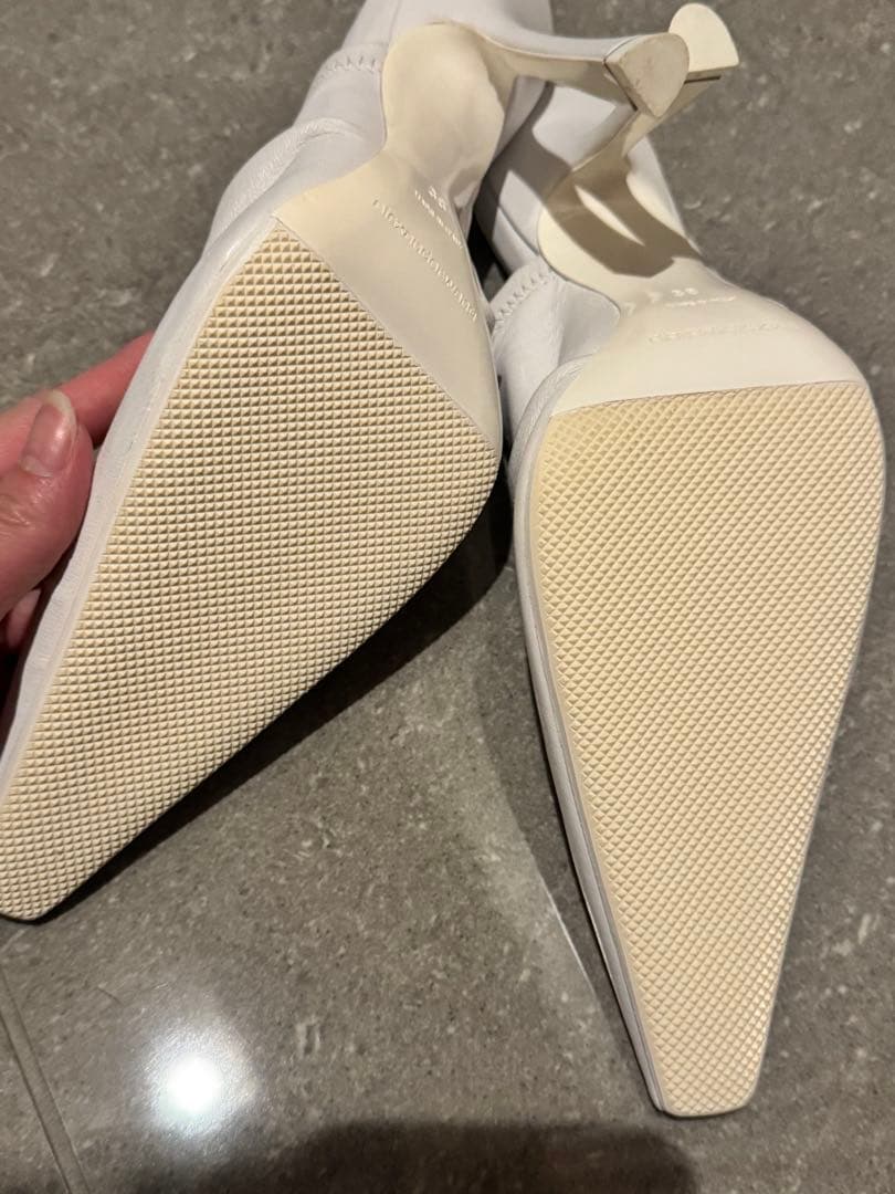 m*様 AlexanderWang Vannaミュール/パンプス/38/WHT/ - メルカリ