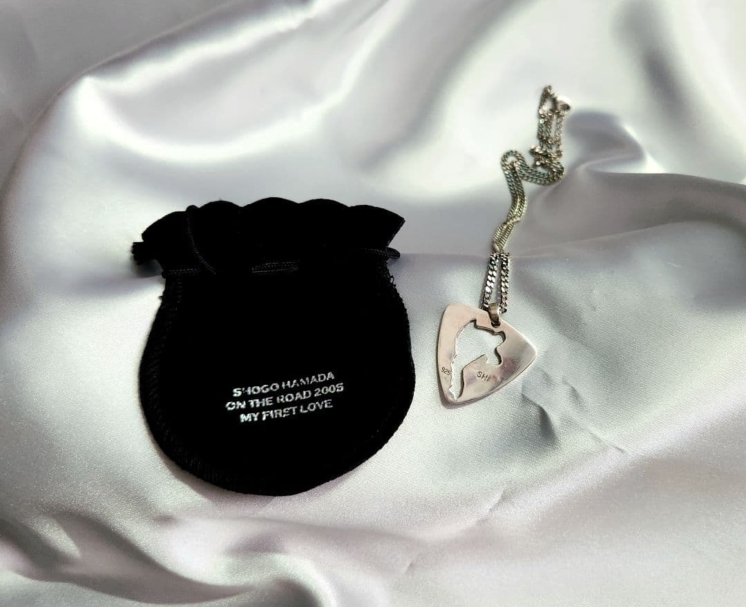 浜田省吾ピックMY FIRST LOVEペンダントネックレス - メルカリ