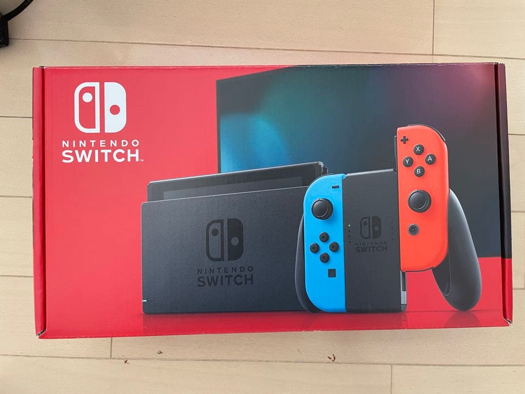 Nintendo Switch ネオンブルー/ネオンレッド 本体 - メルカリ