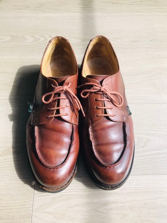 PARABOOT パラブーツ シャンボード 7.5 ブラウン PARABOOT ブラウン