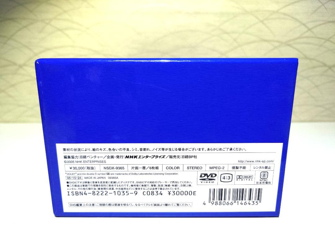 ザ・メッセージ Ⅱ ニッポンを変えた経営者たち DVD BOX（6枚組）