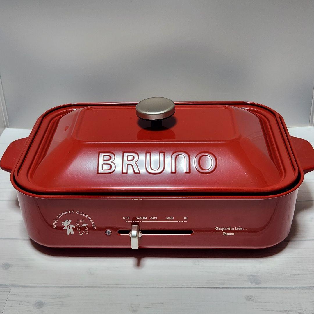リサとガスパール BRUNO コンパクトホットプレート (BOE021-PSC