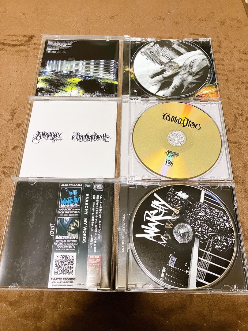 ANARCHY R-RATED 京都　関連 CD DVD 18枚セット　廃盤