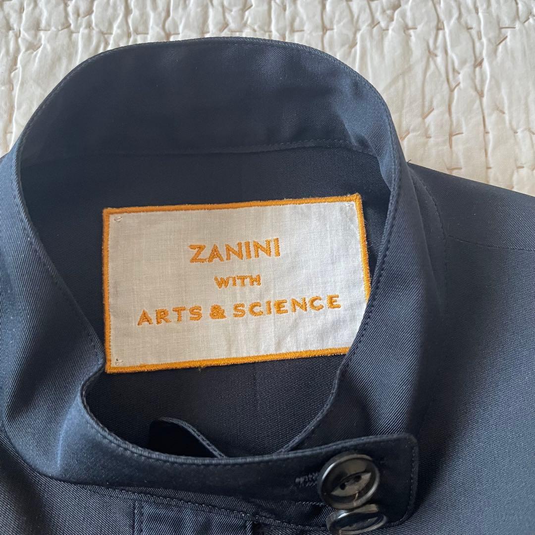 ZANINI コラボARTS&SCIENCE シルクギャザーシャツジャケット - メルカリ