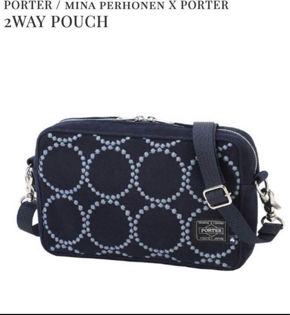ミナペルホネン × PORTER タンバリン ネイビー 新品 完売品 - メルカリ