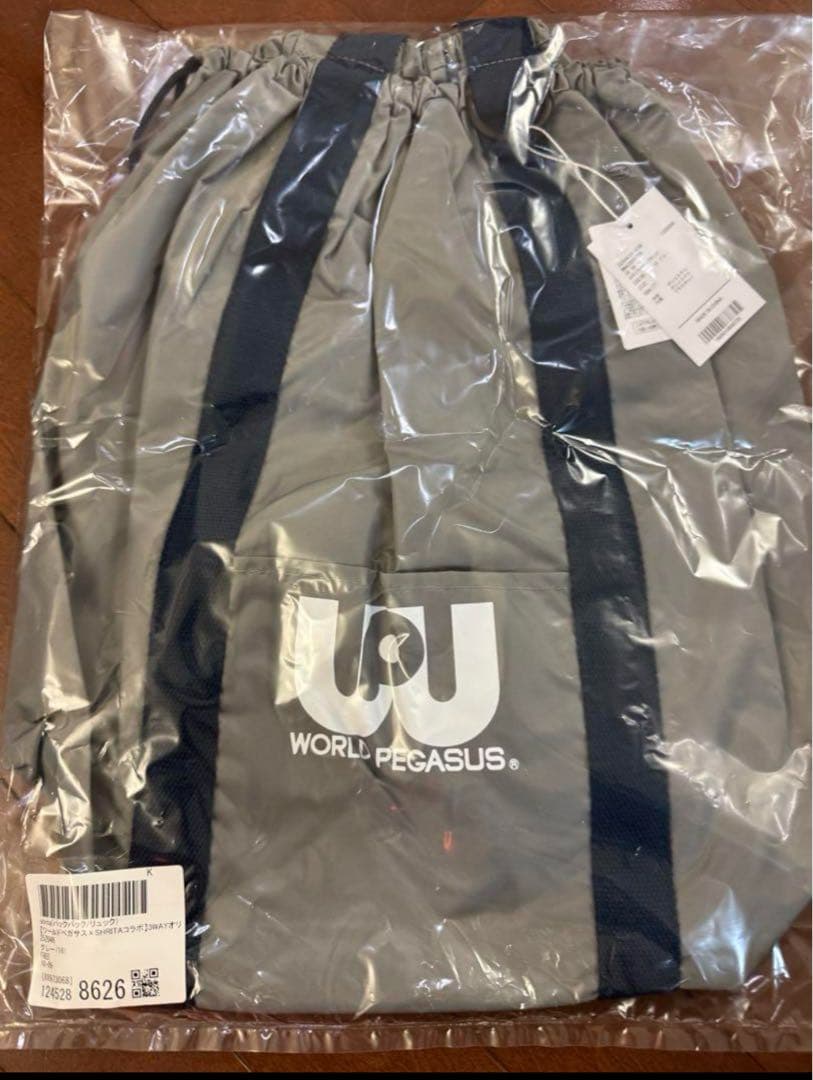 ワールドペガサスSHRITA 3WAYオリジナルバッグZOZOTOWN限定商品 ワールドペガサス×SHRITAコラボ】3WAYオリジナルバッグ（バックパック