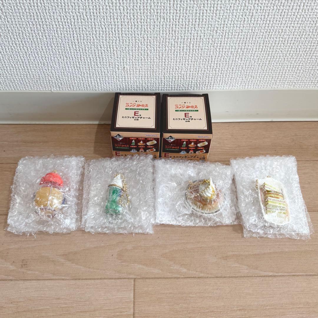 4種セット】コメダ珈琲 E賞 ミニフィギュアチャーム 一番くじ - メルカリ