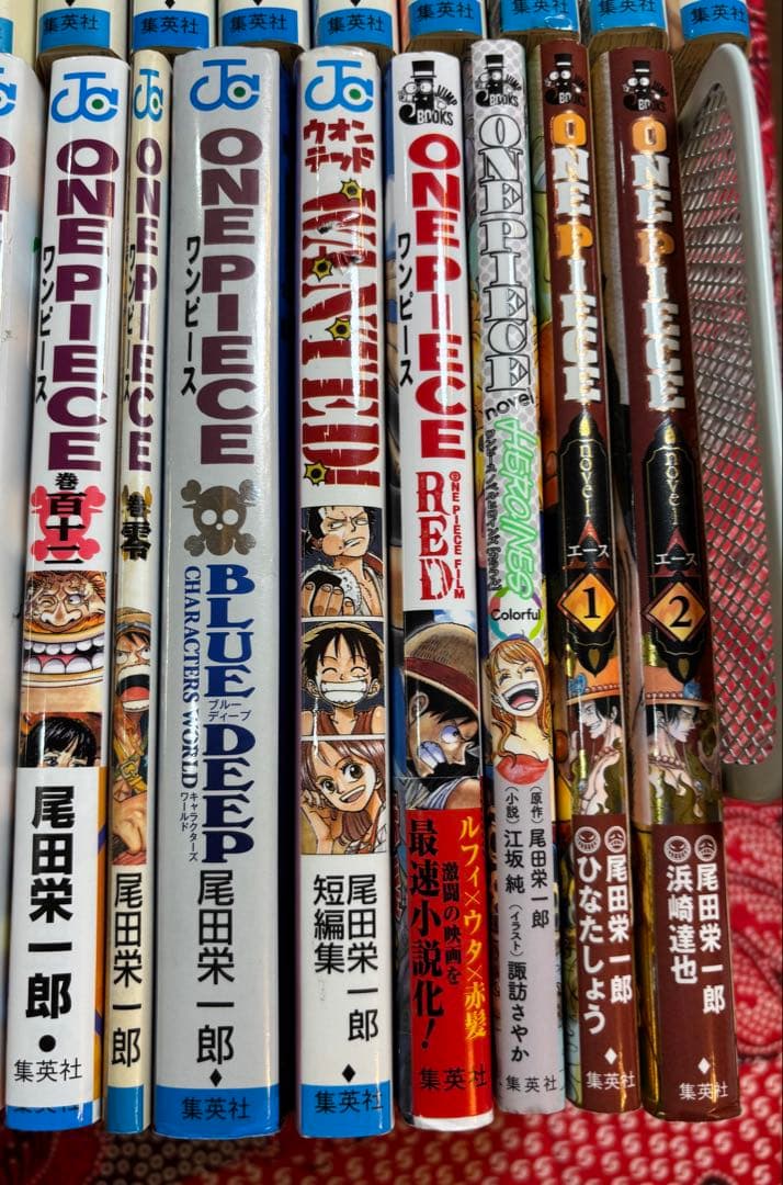 7月発売112巻含む】ワンピース 1〜112巻 全巻 ＋ 関連本 尾田